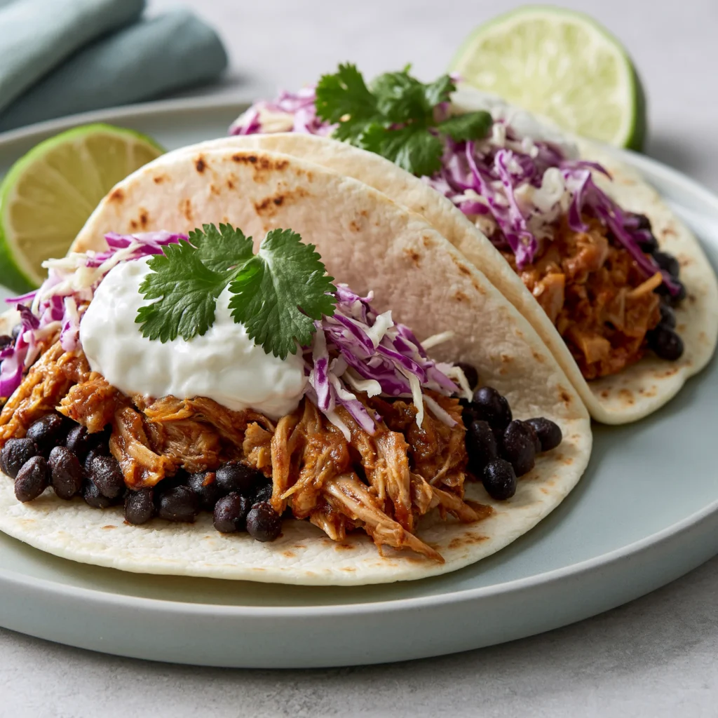 Jackfruit and Black Bean Tacos Recipe