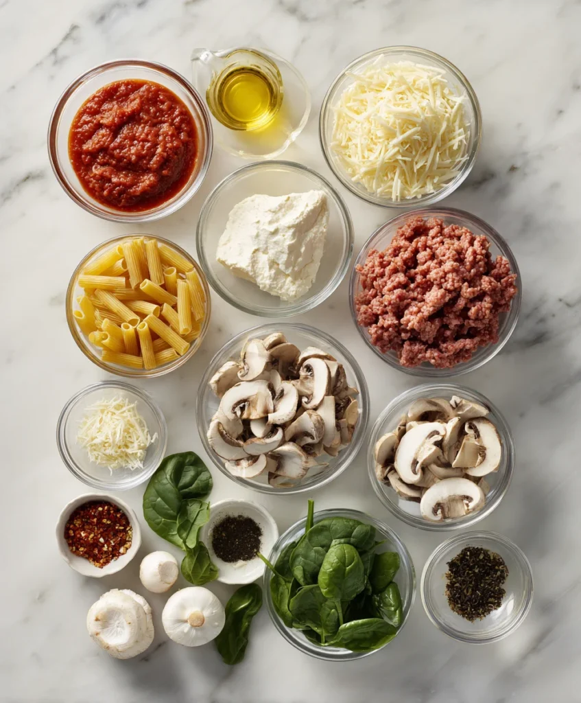 baked ziti crockpot