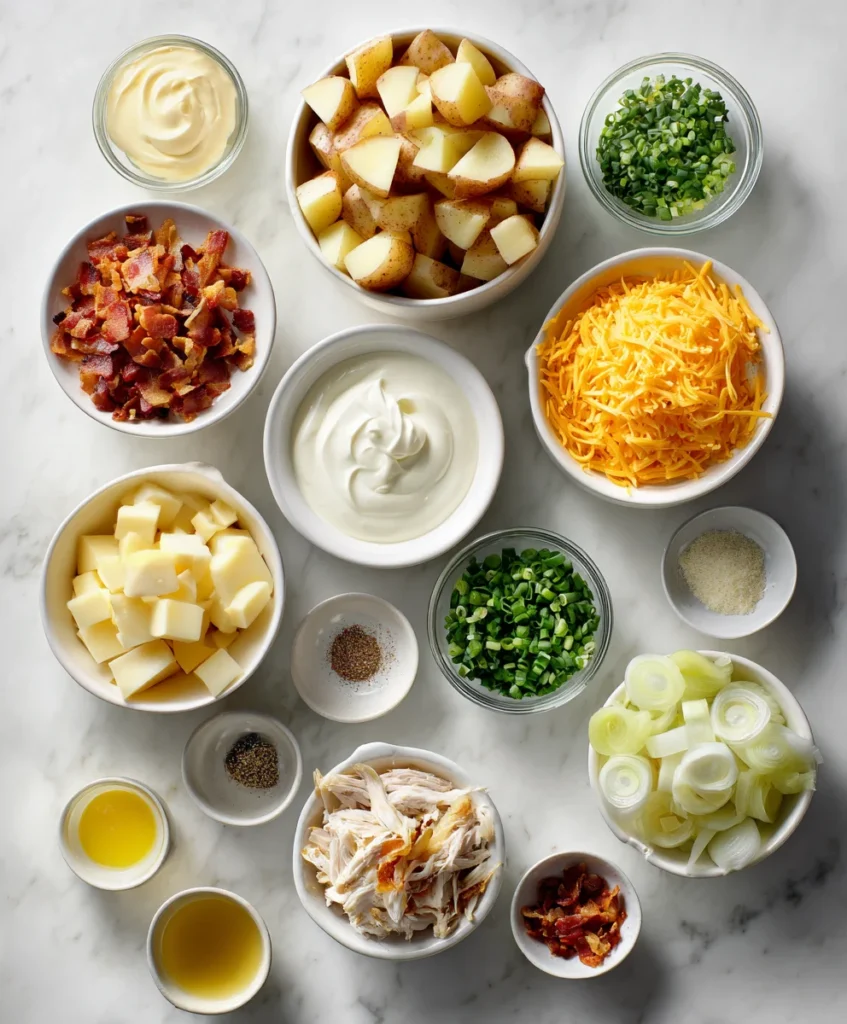 loaded baked potato salad