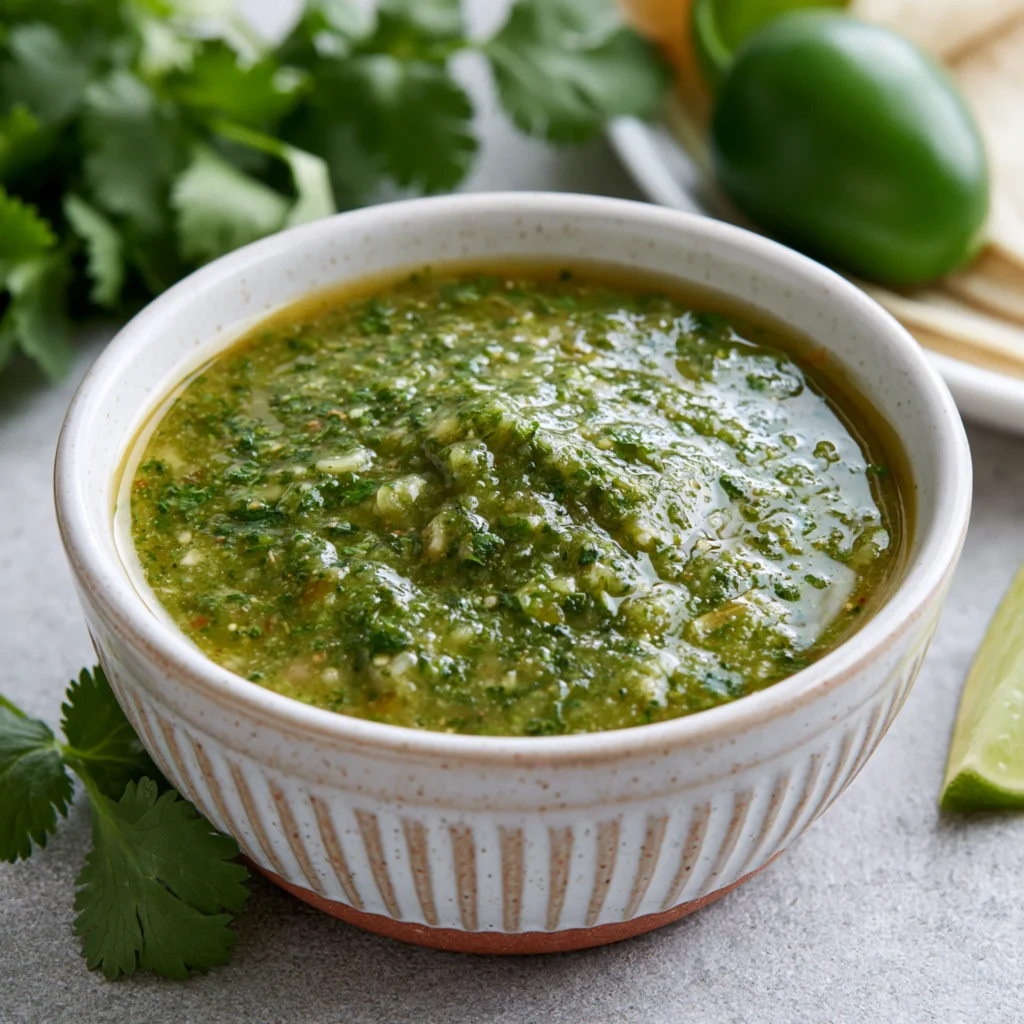salsa verde para tacos