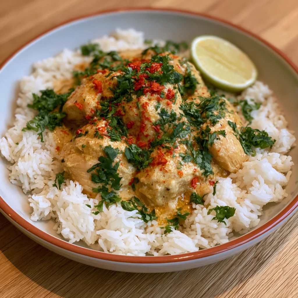 thai coconut curry chicken