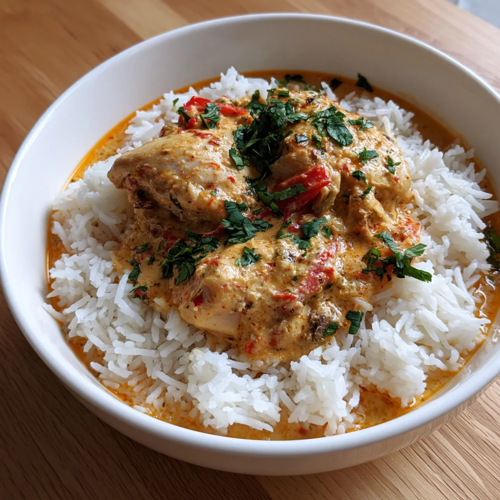 thai coconut curry chicken