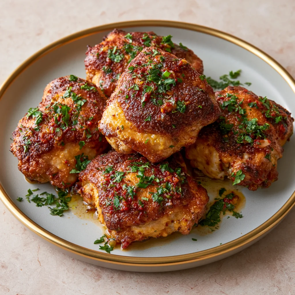 Bobby Flay’s Crispy Chicken Thighs