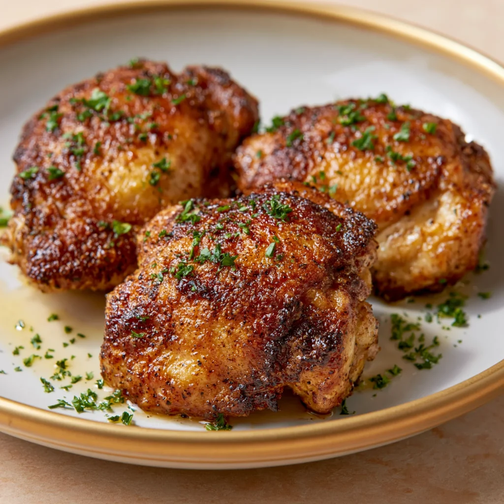 Bobby Flay’s Crispy Chicken Thighs