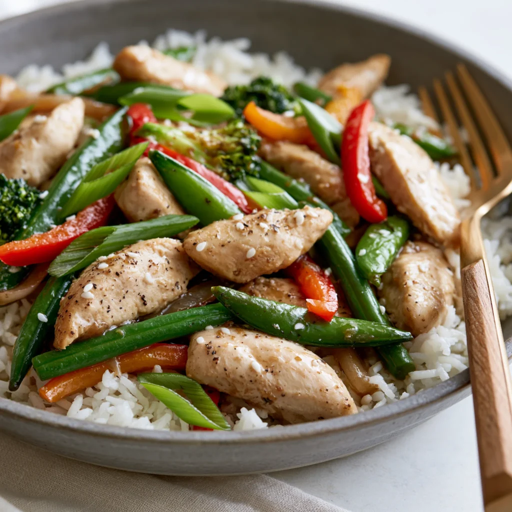 Chicken Stirfry Easy Recipe