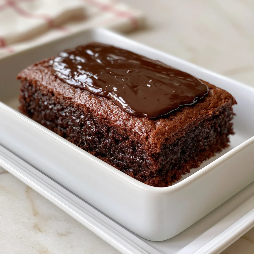 Chocolate Ganache Filled Bento Cake