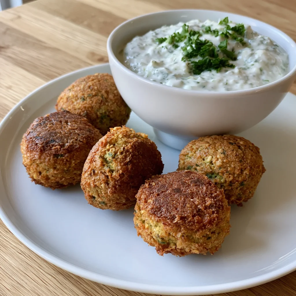 Falafel & Cucumber Sauce