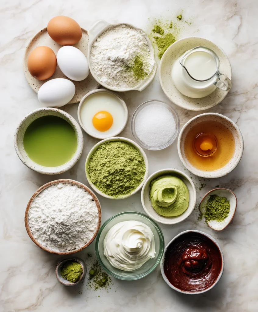 Matcha Green Tea Bento Cake