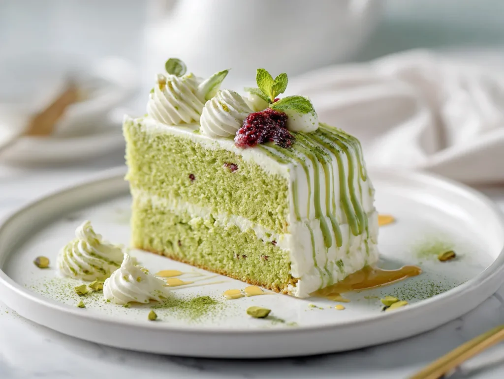 Matcha Green Tea Bento Cake