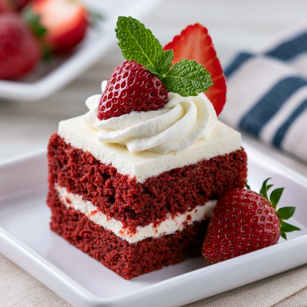 Red Velvet Mini Bento Cake