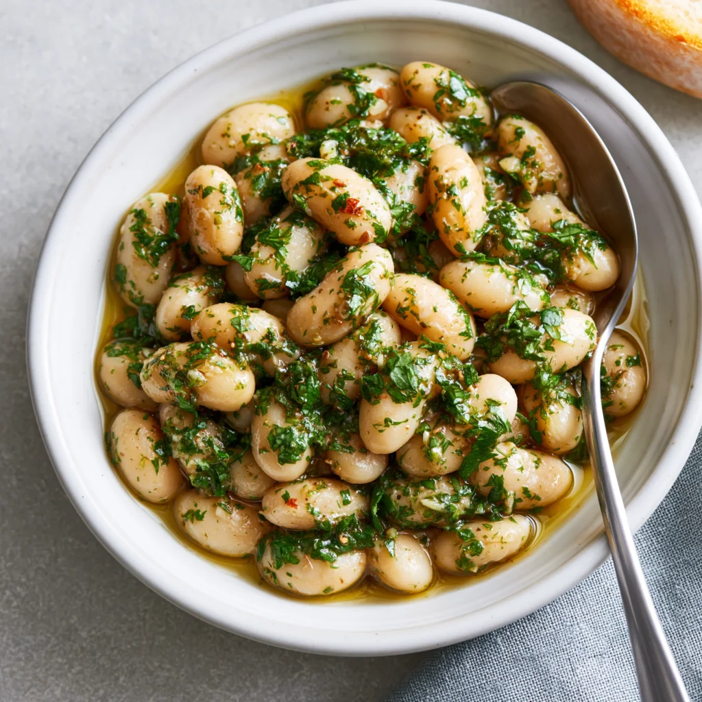 Salsa Verde Cannellini Beans