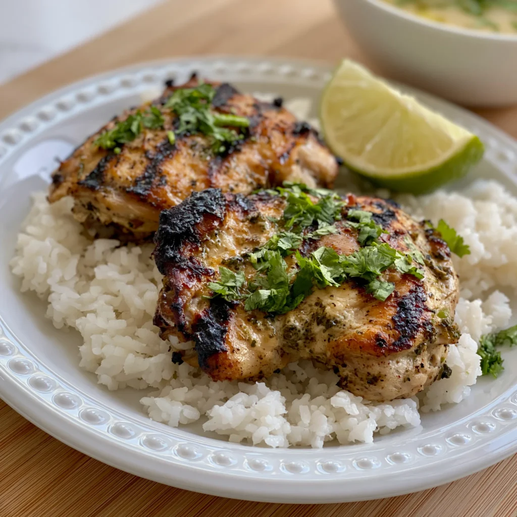 Tequila-Lime Chicken Thighs
