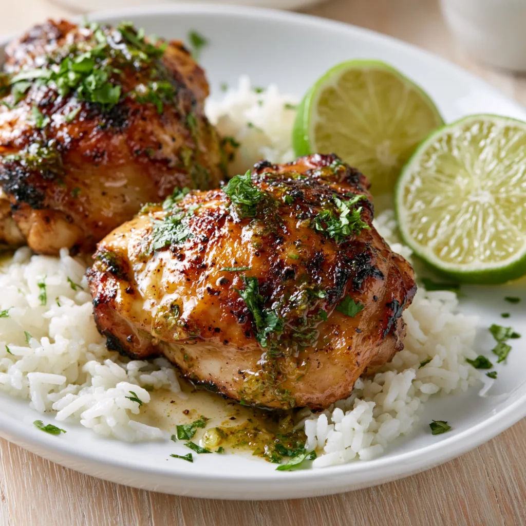 Tequila-Lime Chicken Thighs