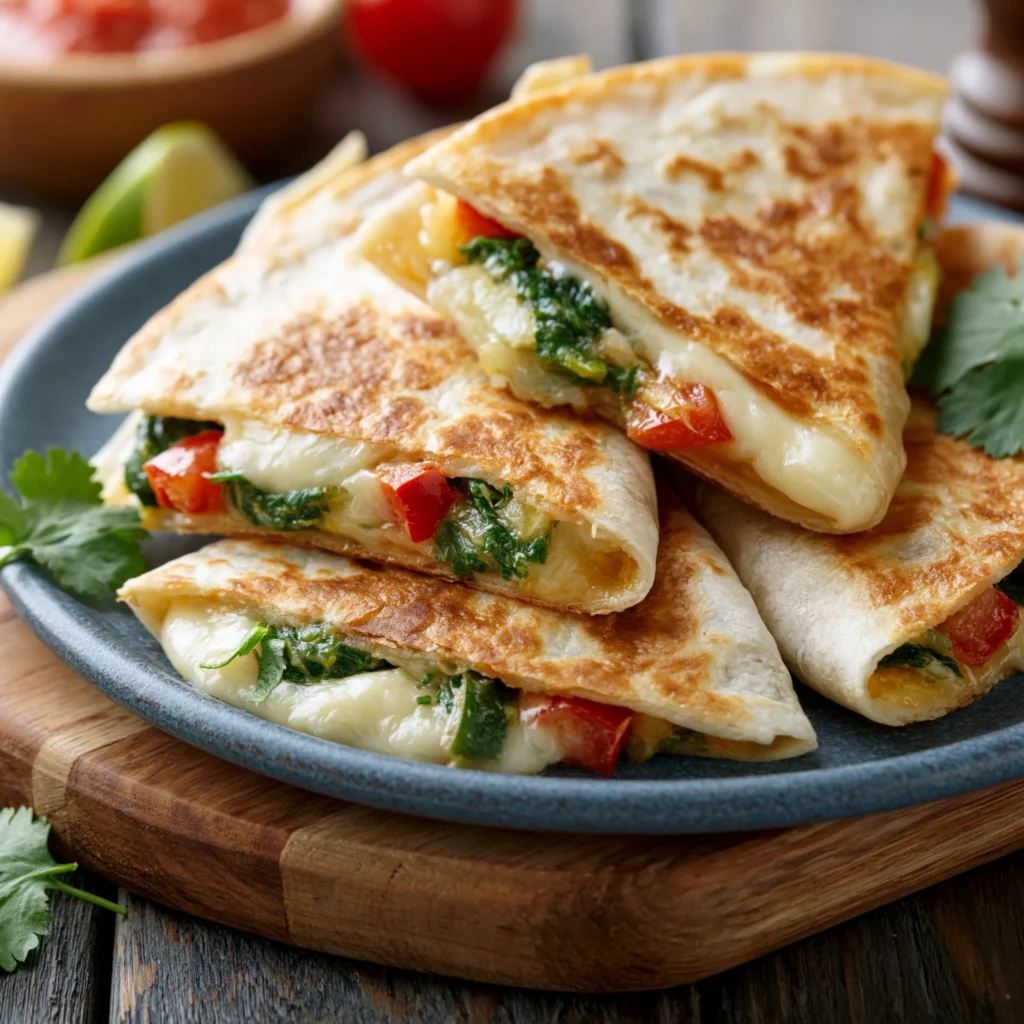 Vegetable-Packed Quesadilla Recipe