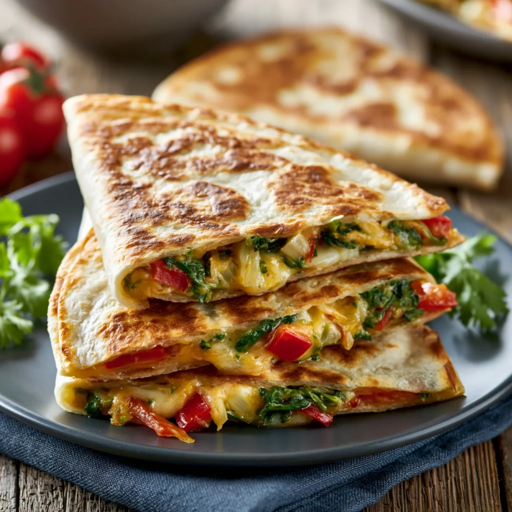 Vegetable-Packed Quesadilla Recipe
