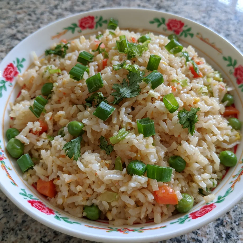 Vegetarian Fried Rice