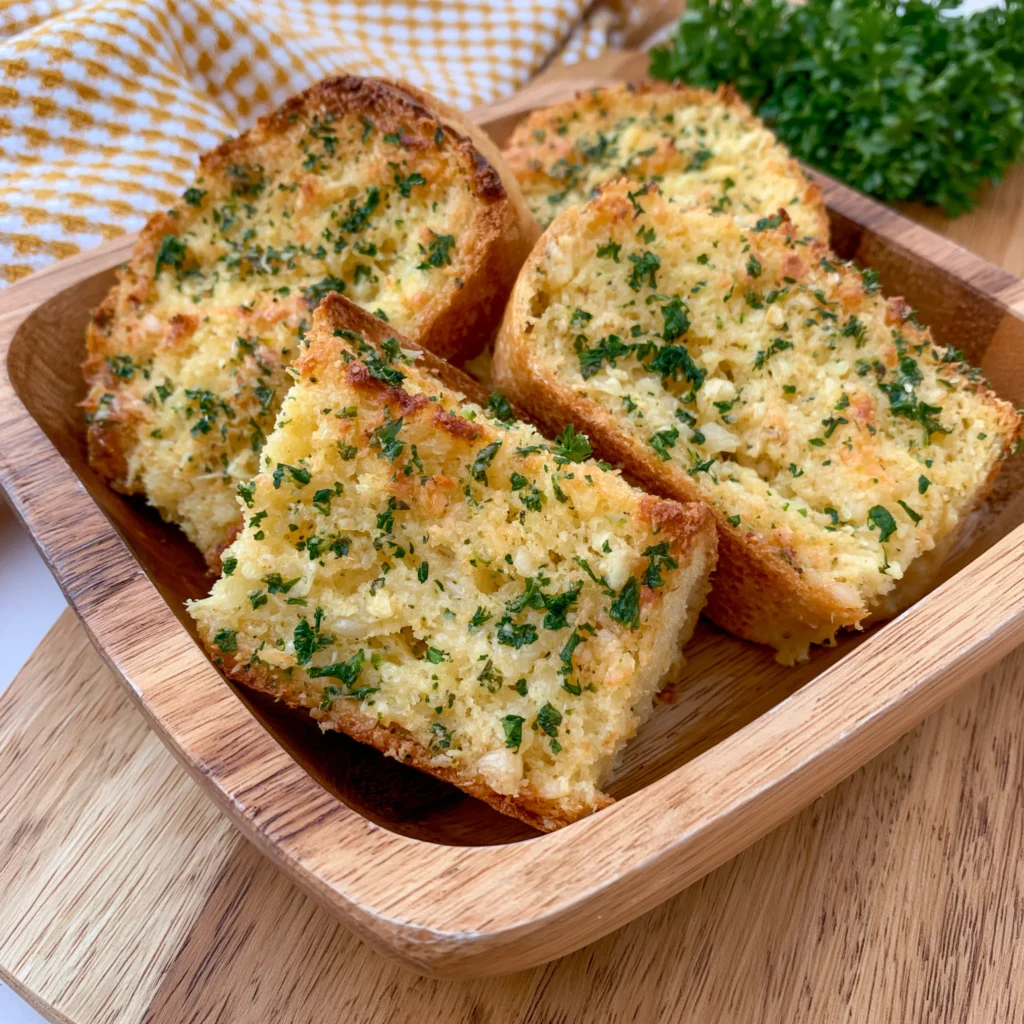 air fryer garlic bread