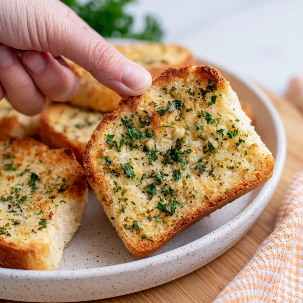 air fryer garlic bread