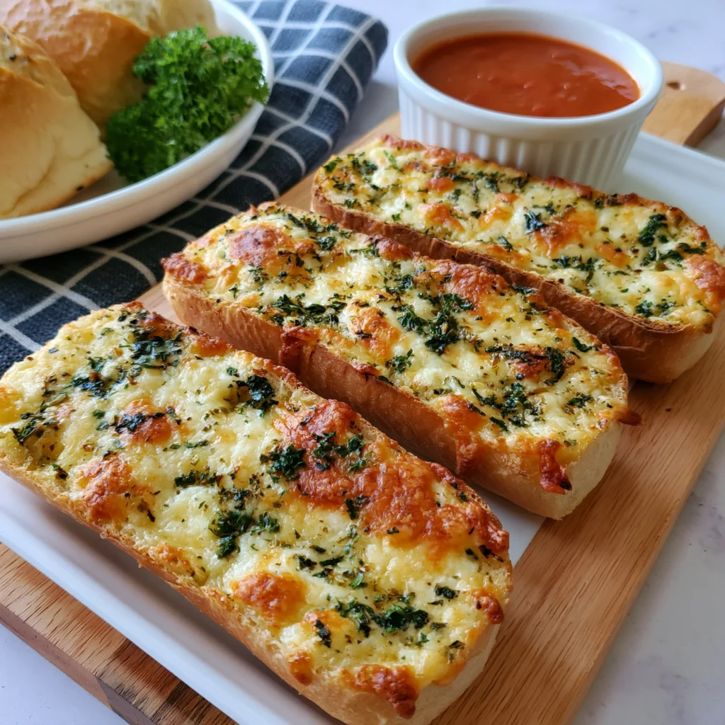 cheesy garlic bread