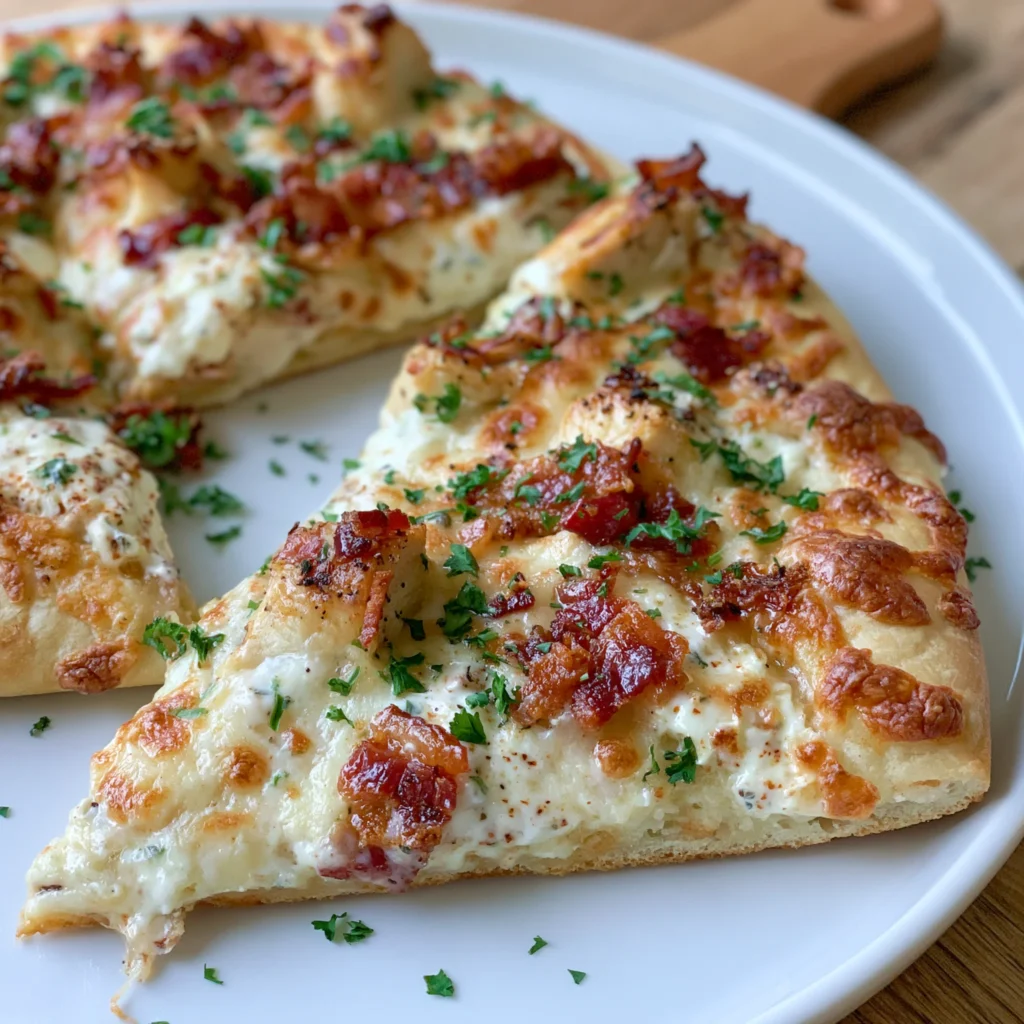 chicken bacon ranch pizza