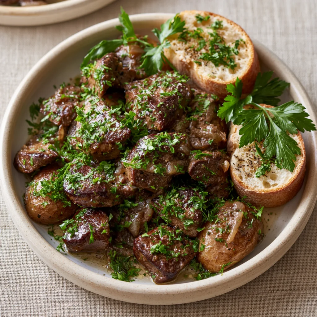 chicken liver recipe