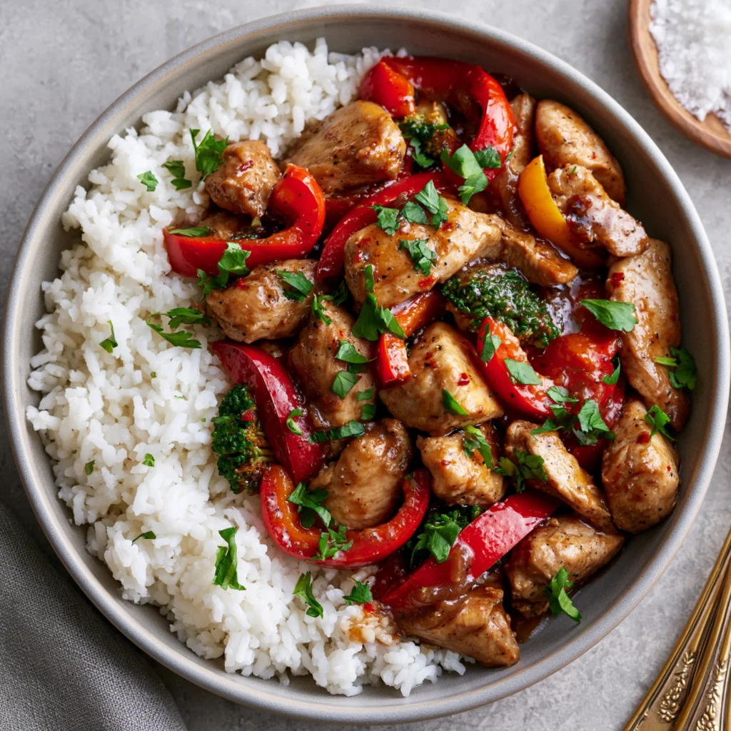 chicken stir fry