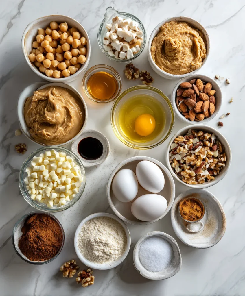 chickpea blondies