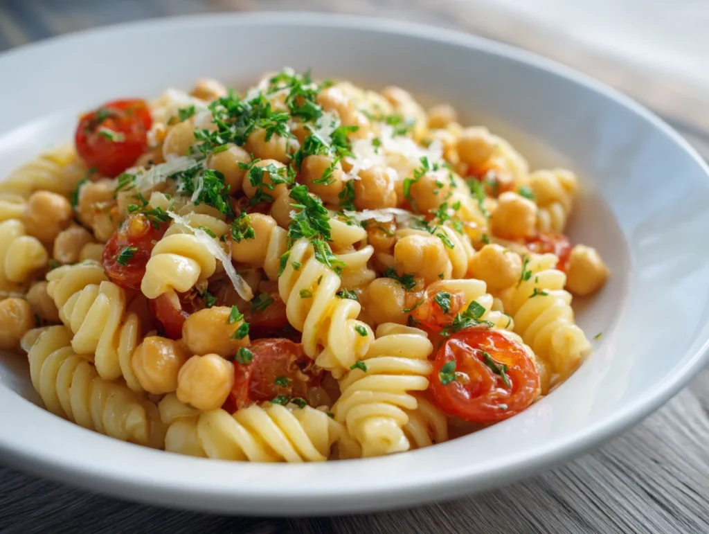 chickpea pasta recipe