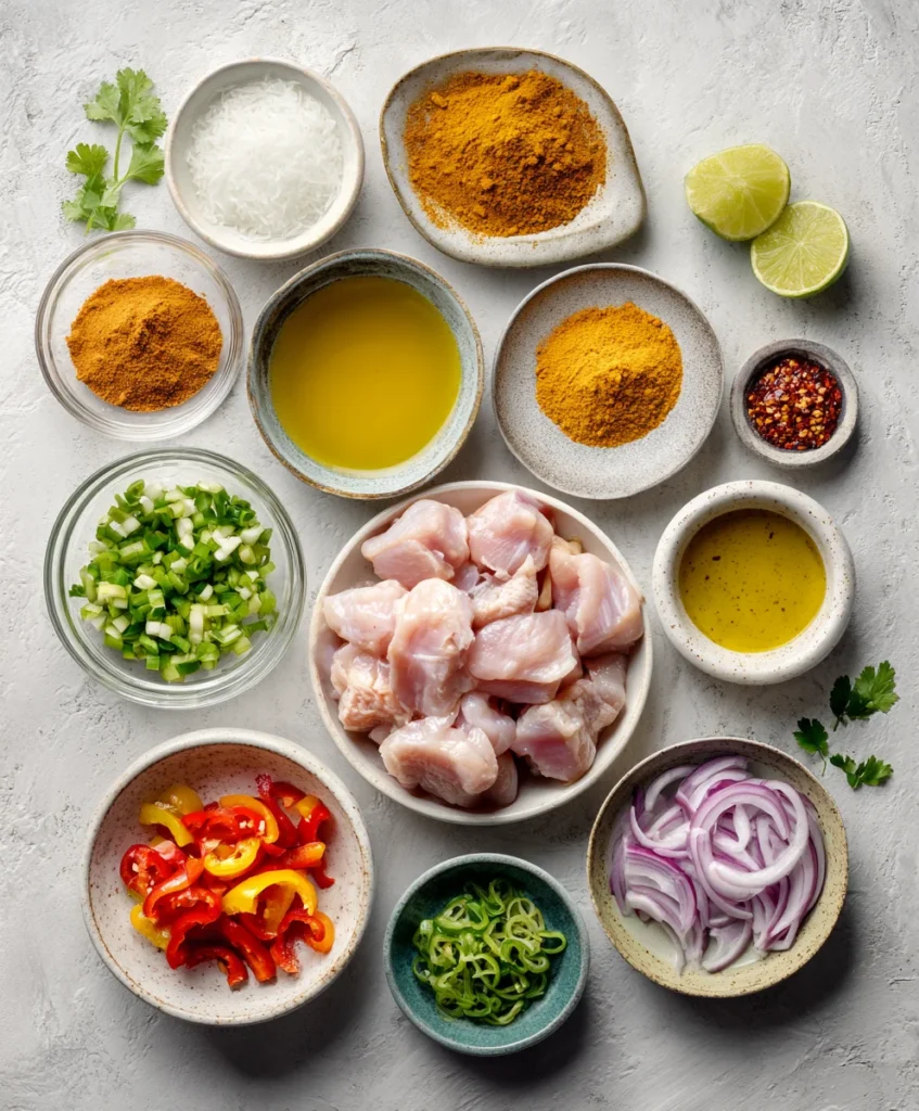 coconut curry chicken