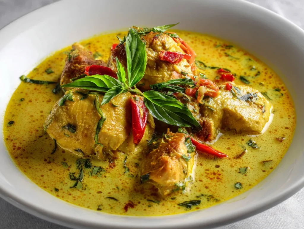 coconut curry chicken