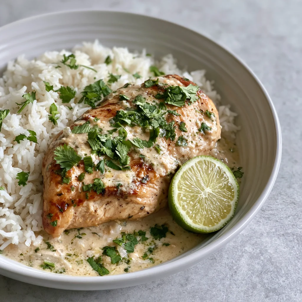 coconut lime chicken
