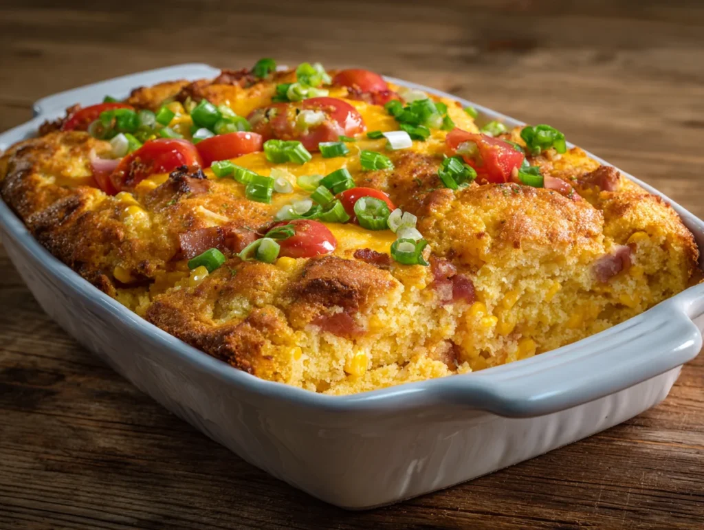 cowboy cornbread casserole
