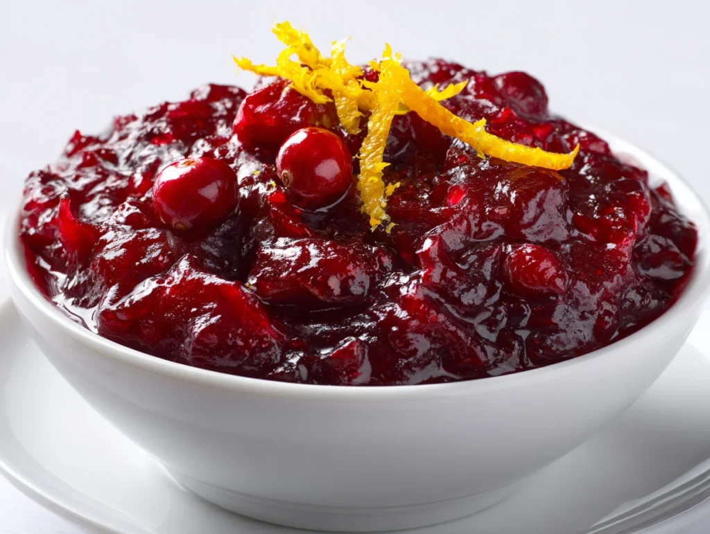 cranberry sauce