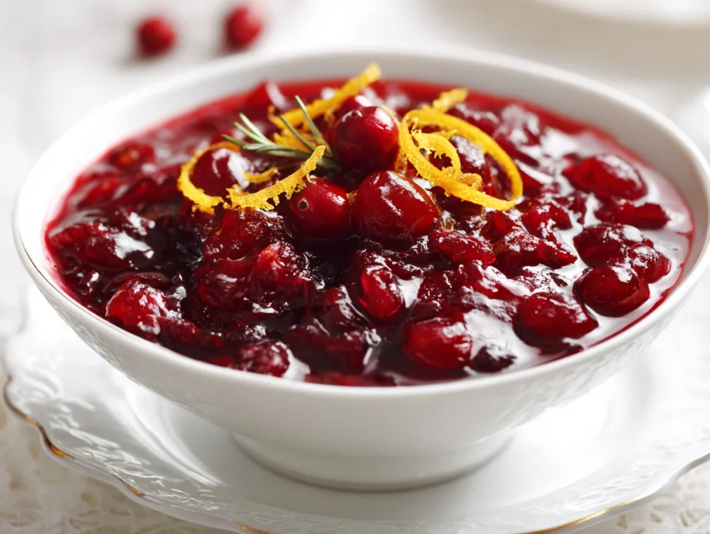 cranberry sauce