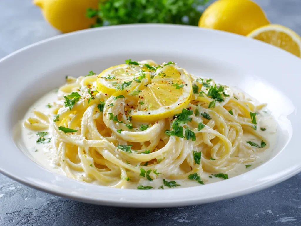 creamy lemon pasta