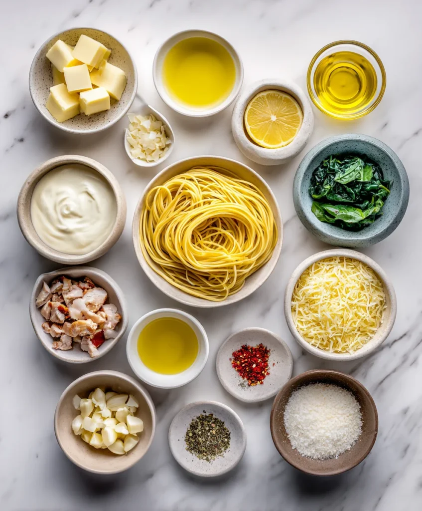 creamy lemon pasta