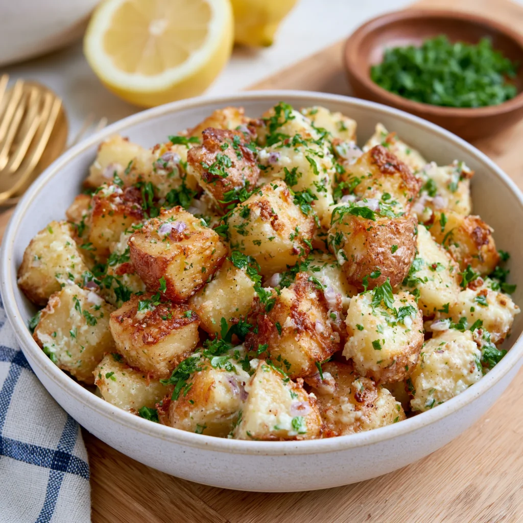 crispy potato salad