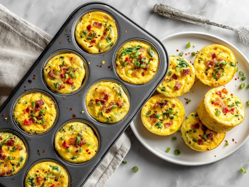 egg bites muffin tins