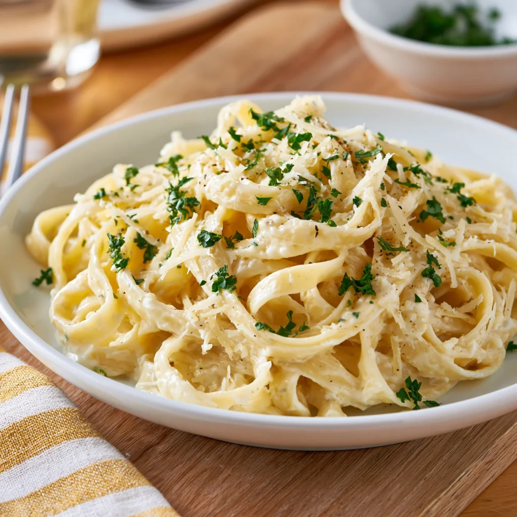 fettuccine alfredo