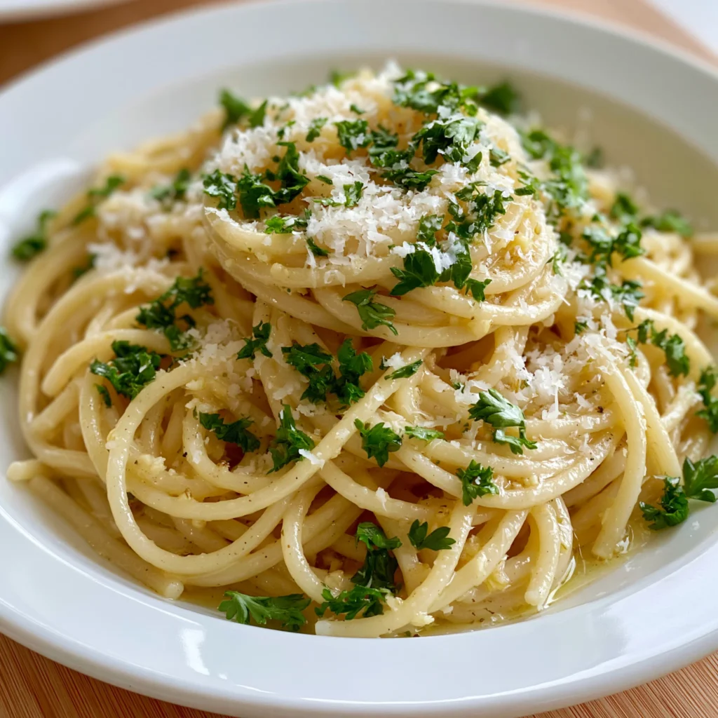 garlic butter pasta