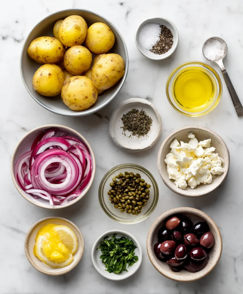 greek potato salad