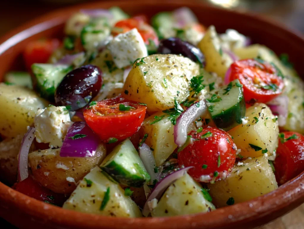 greek potato salad