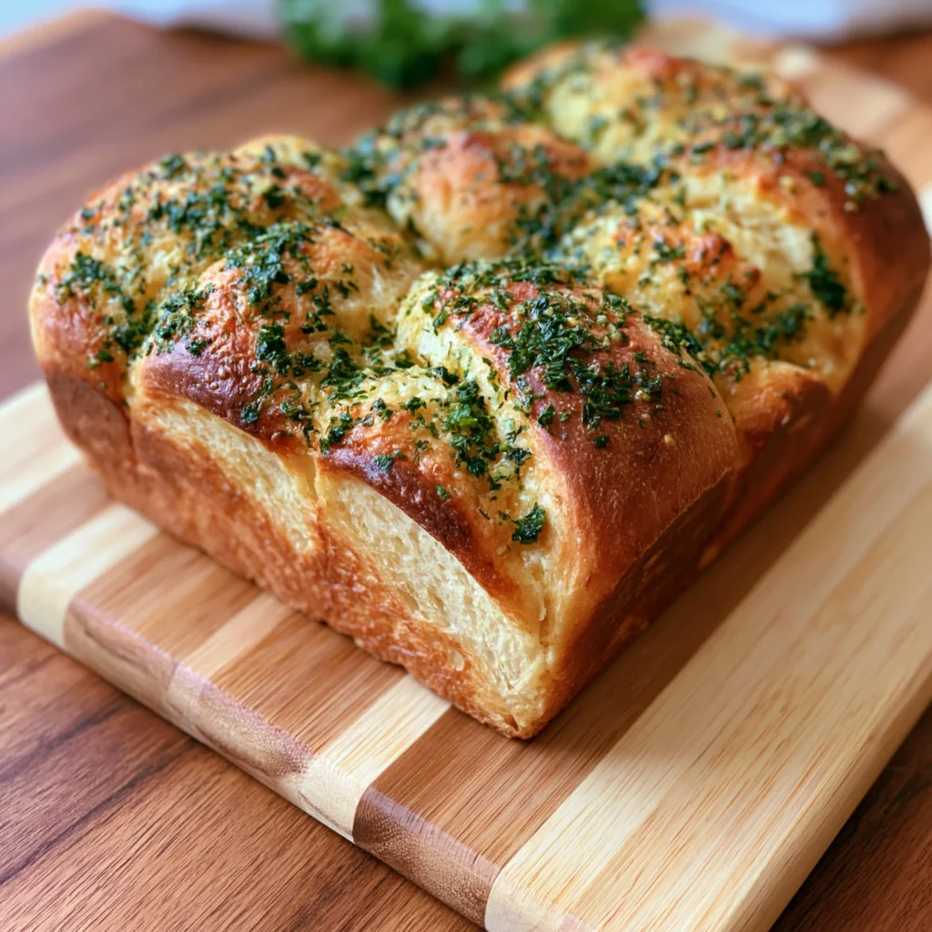 hawaiian roll garlic bread