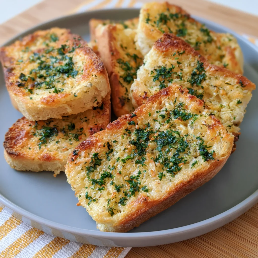 homemade garlic bread