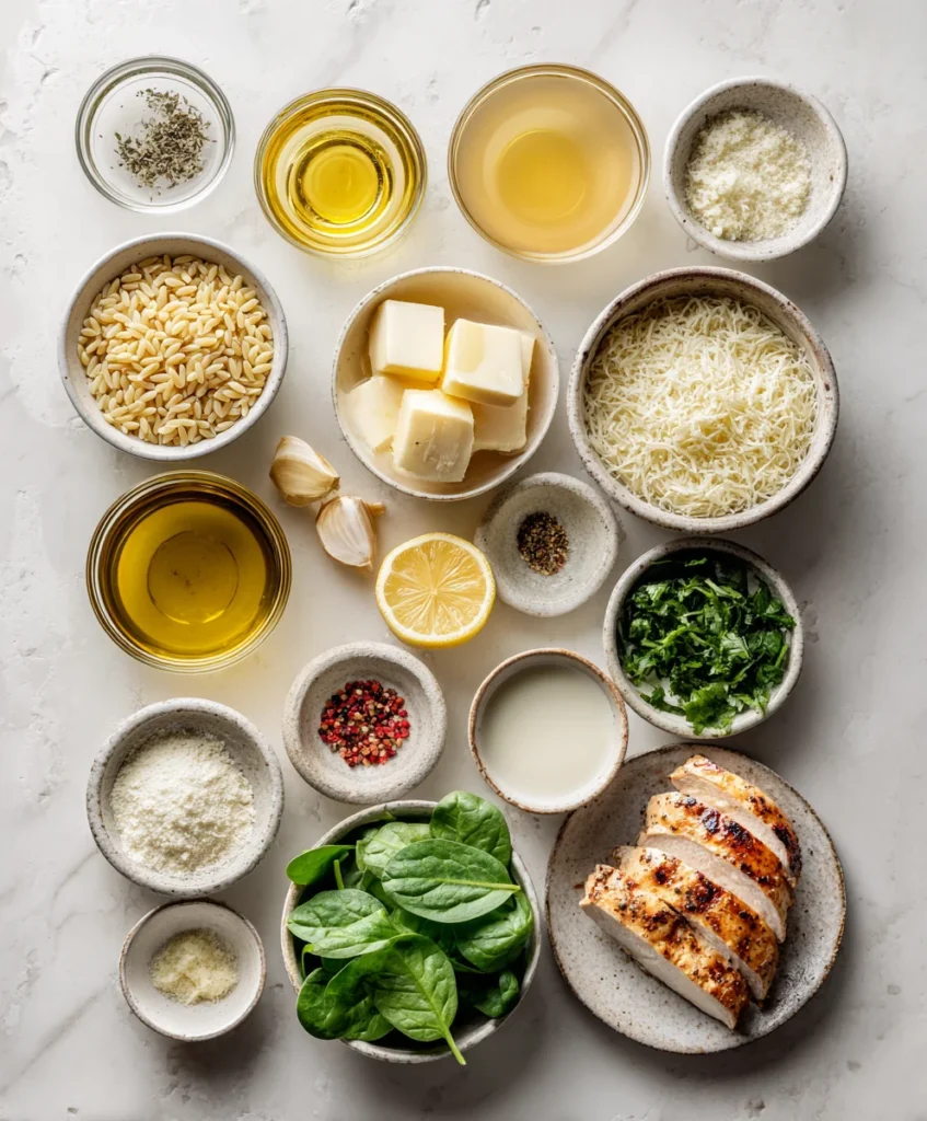 lemon orzo pasta