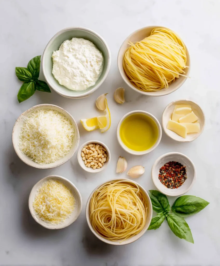 lemon ricotta pasta