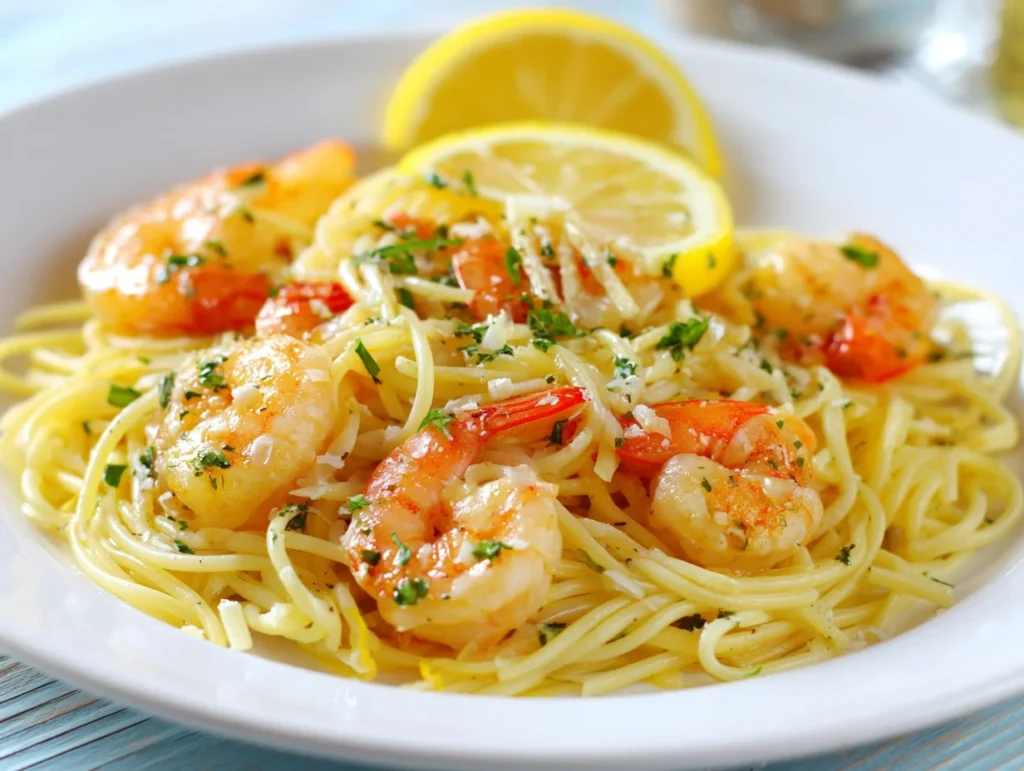 lemon-shrimp-pasta