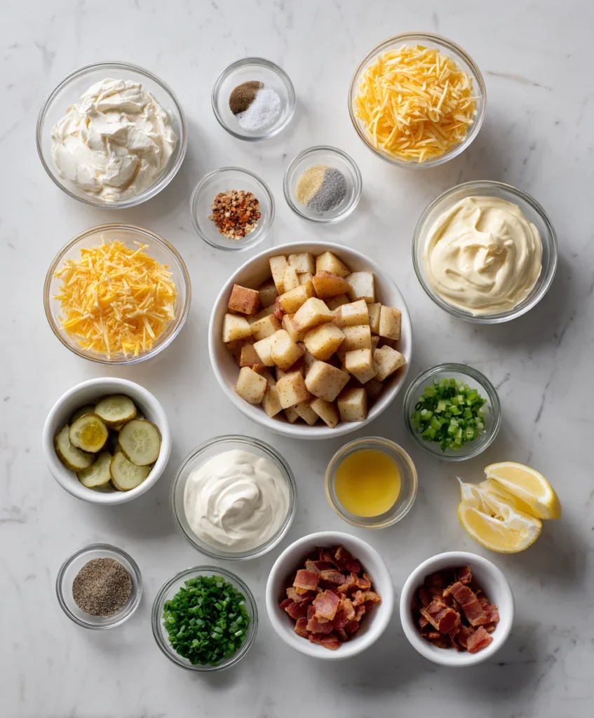 loaded potato salad