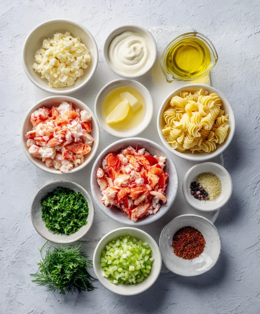 lobster roll pasta fusion