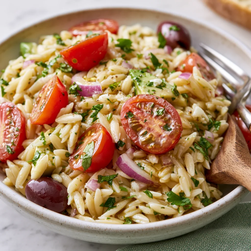 orzo pasta salad